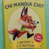 Gioco di carte Chi mangia chi? Gioco di confronto