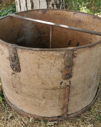 antico staio in legno e ferro fine 800