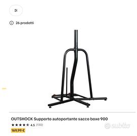 Supporto sacco boxe