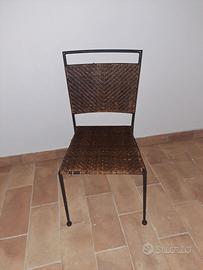 sedie in stile industriale