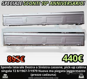 VW T2 PICK UP SPONDE LATERALI