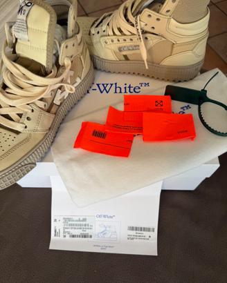 Off white sneakers