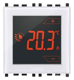Termostato Vimar touch 2M 120-230V bianco - 02950.