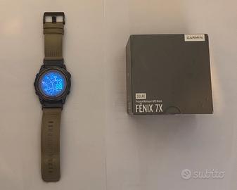 Garmin fenix 7x solar black edition