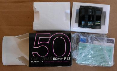 OBIETTIVO Zeiss PLANAR T* come nuovo