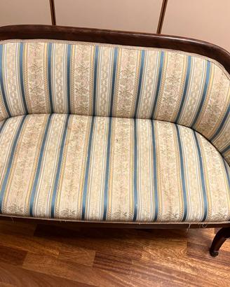 Divanetto d'epoca stile liberty