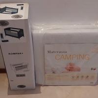 Lettino da campeggio Baby Relax+Materasso