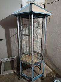 voliera per uccelli