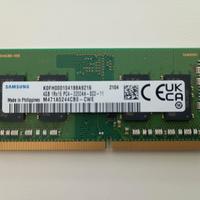 Memoria RAM Samsung 4GB DDR4