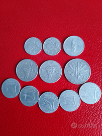 Monete vecchie lire italiane