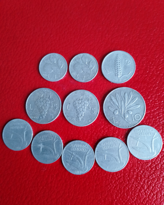 Monete vecchie lire italiane
