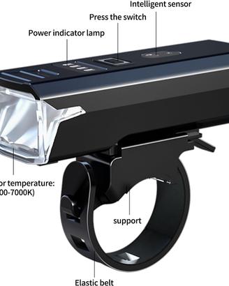 LUCE Led light Bici Powerbank