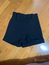 Pantaloncini eleganti neri