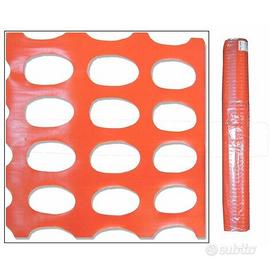 Rete di Segnalazione e Recinzione Arancione