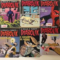 Diabolik lotto fumetti