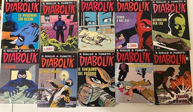 Diabolik lotto fumetti
