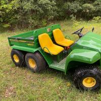 JOHN DEERE GATOR 6X4 RIBALTABILE GANCIO TRAINO