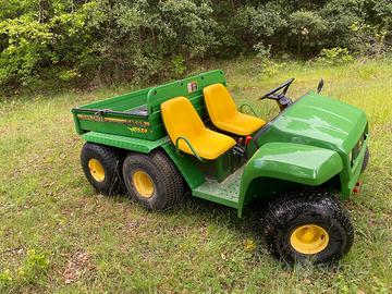 JOHN DEERE GATOR 6X4 RIBALTABILE GANCIO TRAINO
