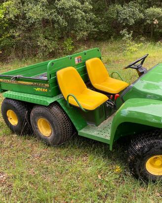 JOHN DEERE GATOR 6X4 RIBALTABILE GANCIO TRAINO