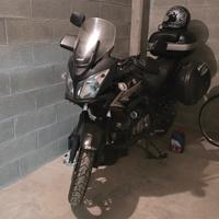 Suzuki V-Strom ABS Traveller accessoriata valigie 