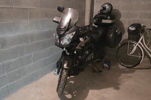 Suzuki V-Strom ABS Traveller accessoriata valigie 