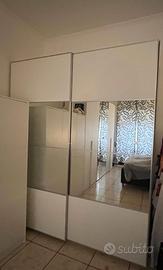 Armadio PAX-MEHAMN-AULI Guardaroba ante scorrevoli