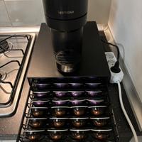Nespresso vertuo + 45 cialde + cassetto