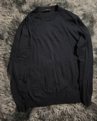 maglione nero basic