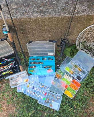 canne spinnig e trout area