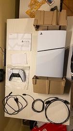 ps 5 slim digital nuova con 2 joystick 1 originale