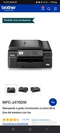 Stampante Scanner Brother MFC J470 dw