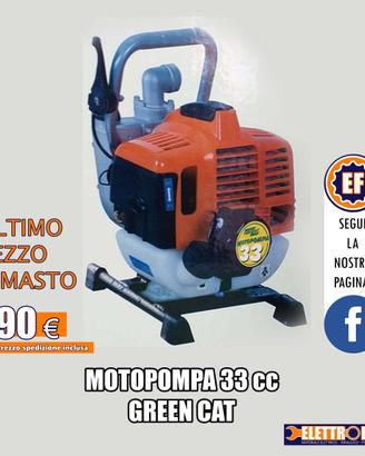 MOTOPOMPA 33 CC GREEN CAT