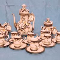 Servizio da caffè Capodimonte originale anni ’70 –