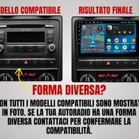 Audi a3 KIT COMPLETO  9" Autoradio android 2 din