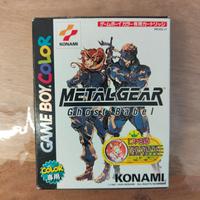Metal Gear Ghost Babel Game Boy Color Giapponese