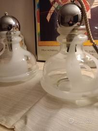 coppia di lampade design Carlo nason