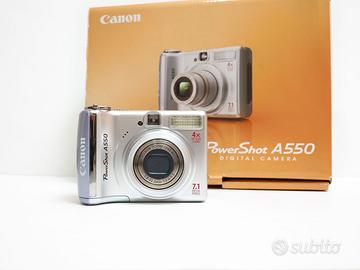 Fotocamera CCD Canon PowerShot A550