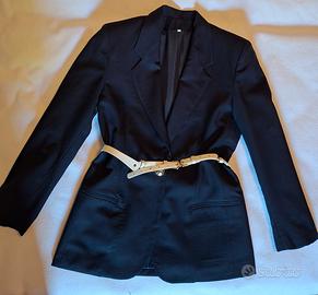 giacca bleu oversize Tg 46IT