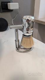 Rasoio King C Gillette + Pennello Omega + Lamette