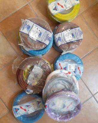 Cavo elettrico rame  per impianti