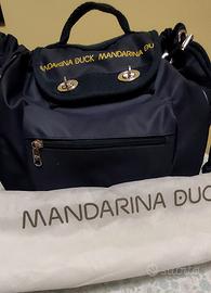 Borsa a zaino donna blu Utility Mandarina Duck