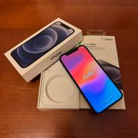 Apple IPhone 12 64 gb Nero - IOS 17 - Belkin