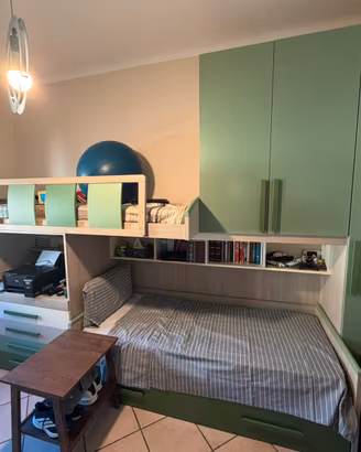 Cameretta per bambino/ragazzo con letto a castello