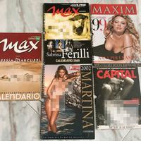 5 Calendari Ferilli Colombari Marcuzzi Max Falchi