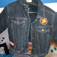 giubbino di jeans bimbo