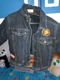 giubbino di jeans bimbo