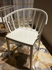 Sedia Venice Bianca di Kartell