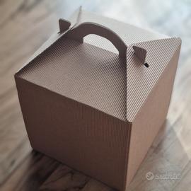 Scatola in cartone ondulato smontabile 18,5×18,5