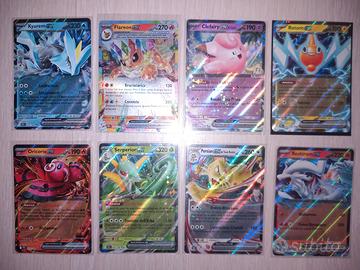 Lotto 8 Carte Pokemon Ita Ex Rare Holo Teracristal