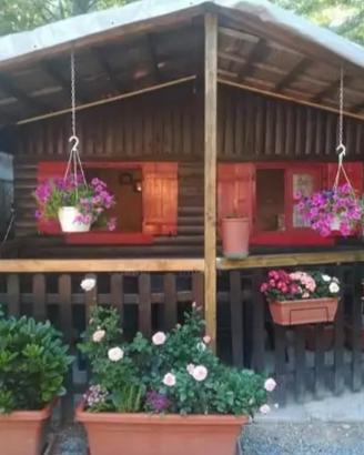 Roulotte stanziale con preingresso